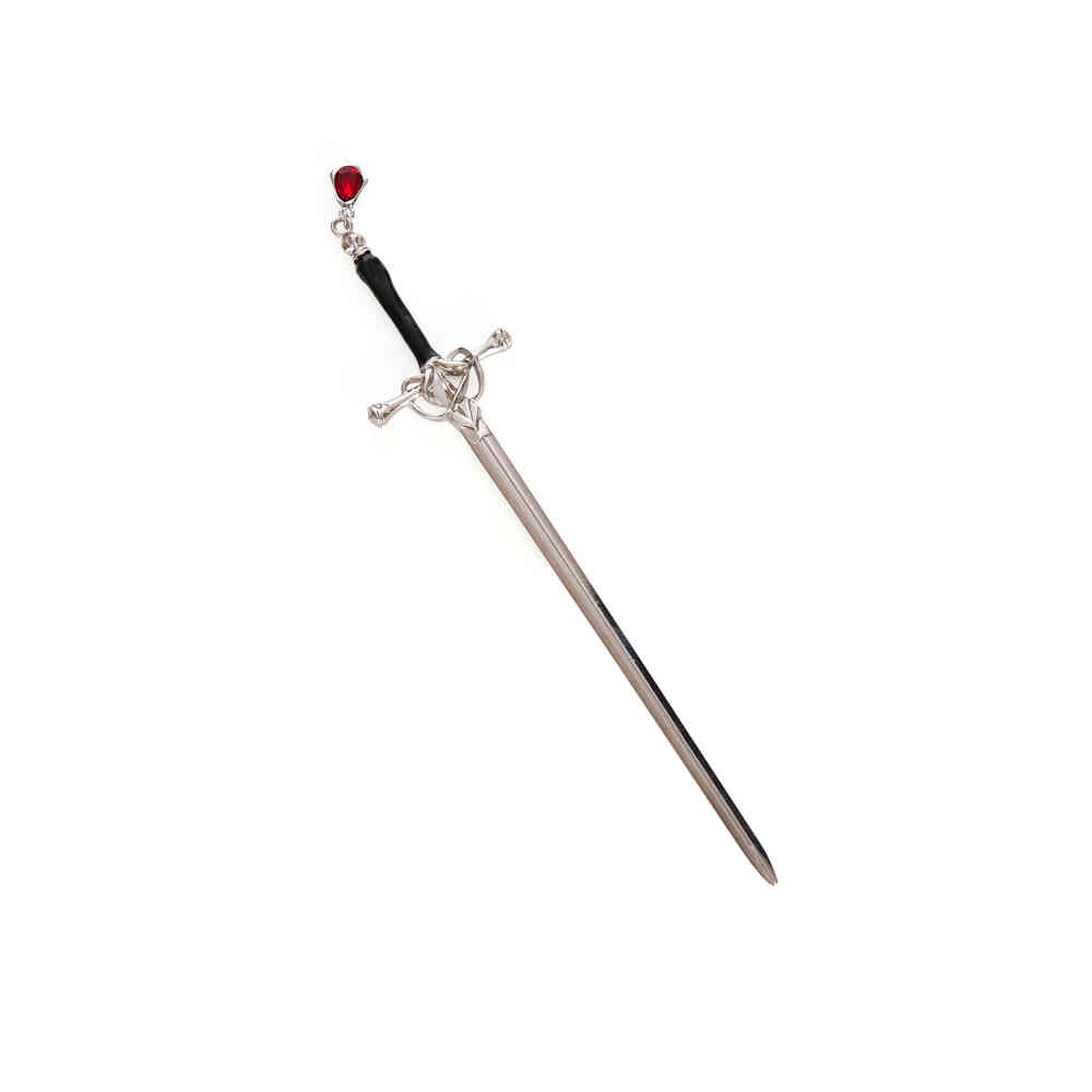 Banned - Dagger Hair sticks - Silver coloured